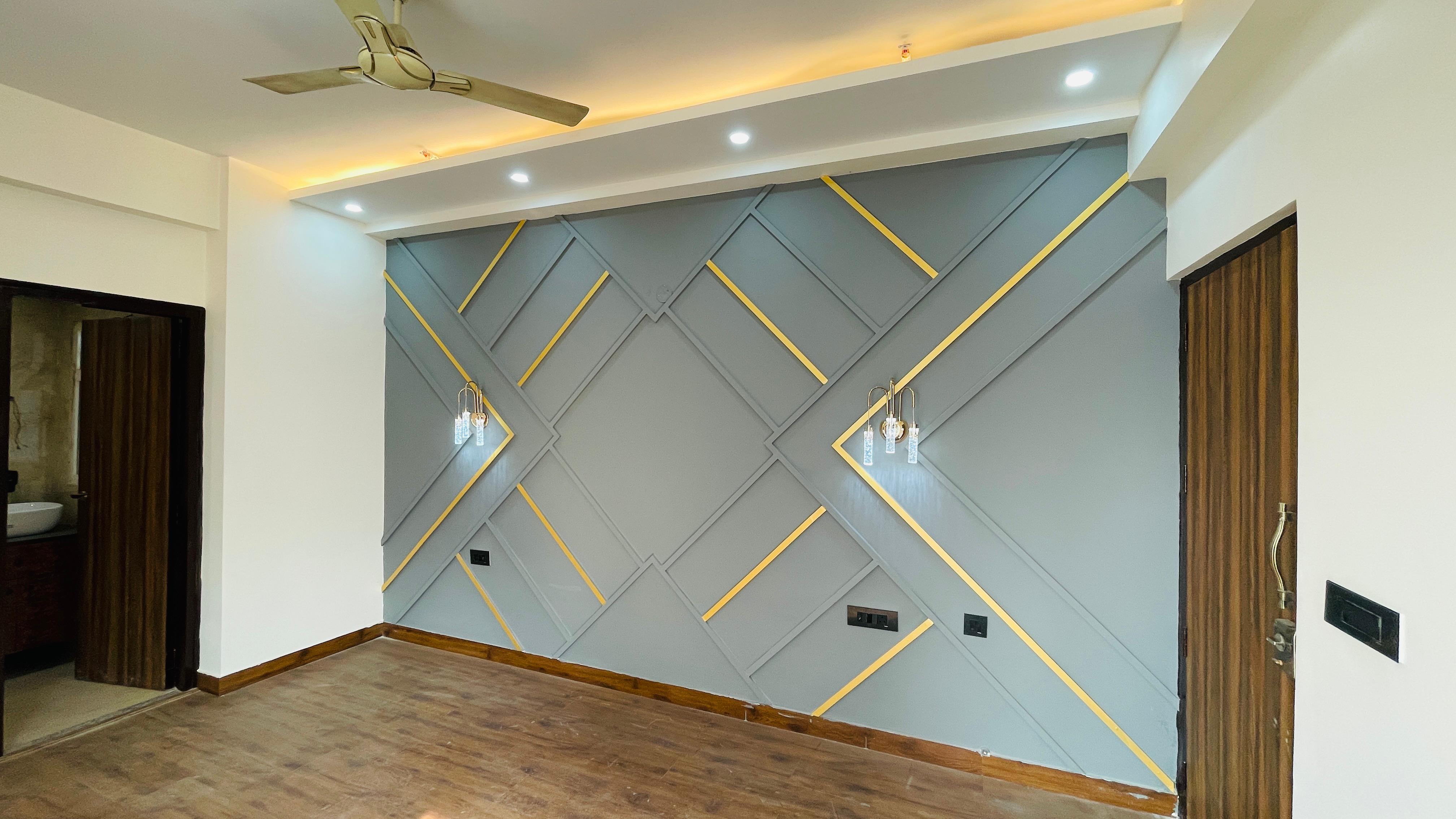 French Geometric Wall Panels